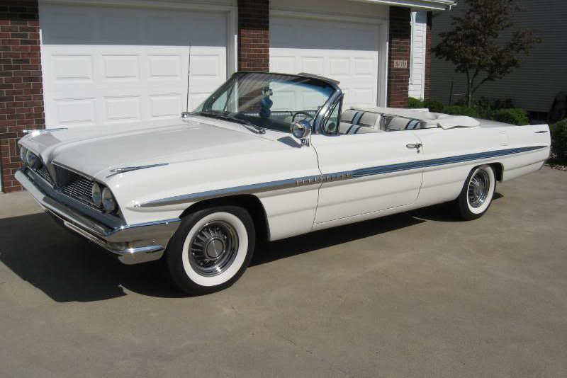 1961 PONTIAC BONNEVILLE TRI-POWER CONVERTIBLE