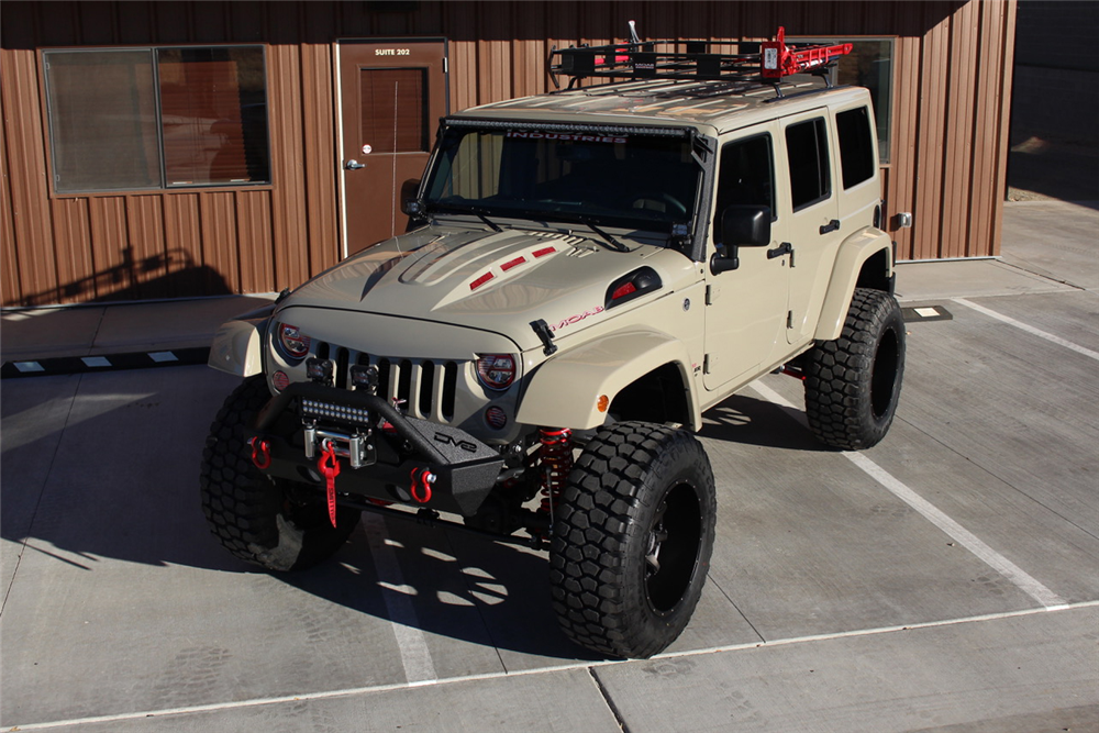 2017 JEEP WRANGLER UNLIMITED CUSTOM 4X4