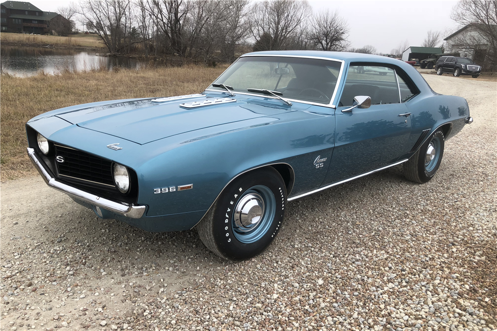 1969 CHEVROLET CAMARO SS 396/375