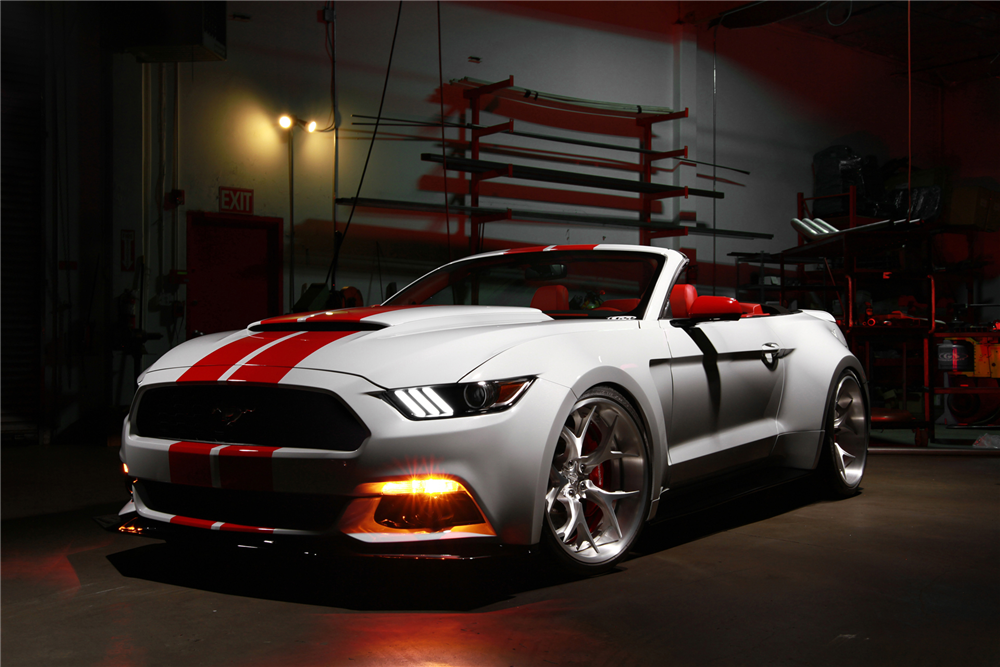 2015 FORD MUSTANG CUSTOM CONVERTIBLE