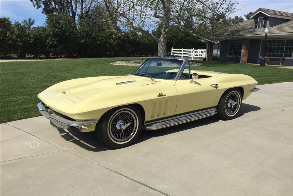 1965 CHEVROLET CORVETTE CONVERTIBLE 396/425HP