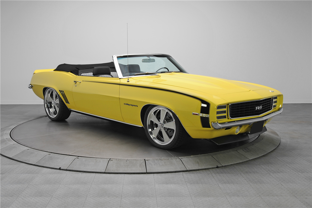 1969 CHEVROLET CAMARO RS CUSTOM CONVERTIBLE