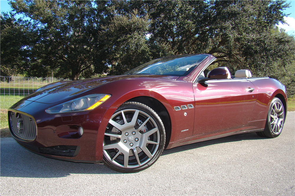 2011 MASERATI GRANTURISMO CONVERTIBLE