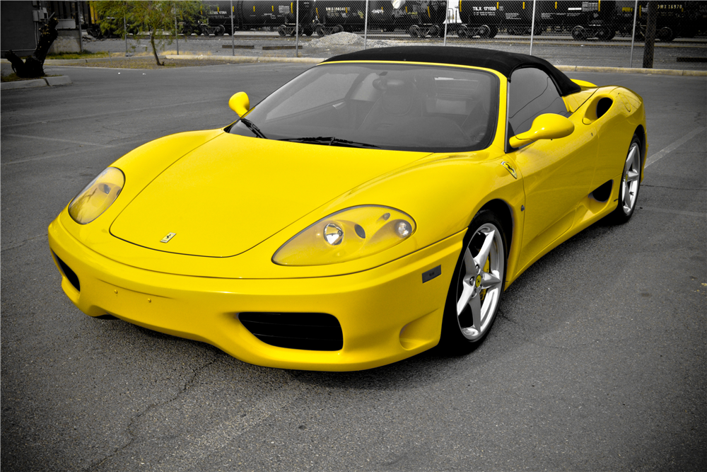 2001 FERRARI 360 SPIDER F1 CONVERTIBLE