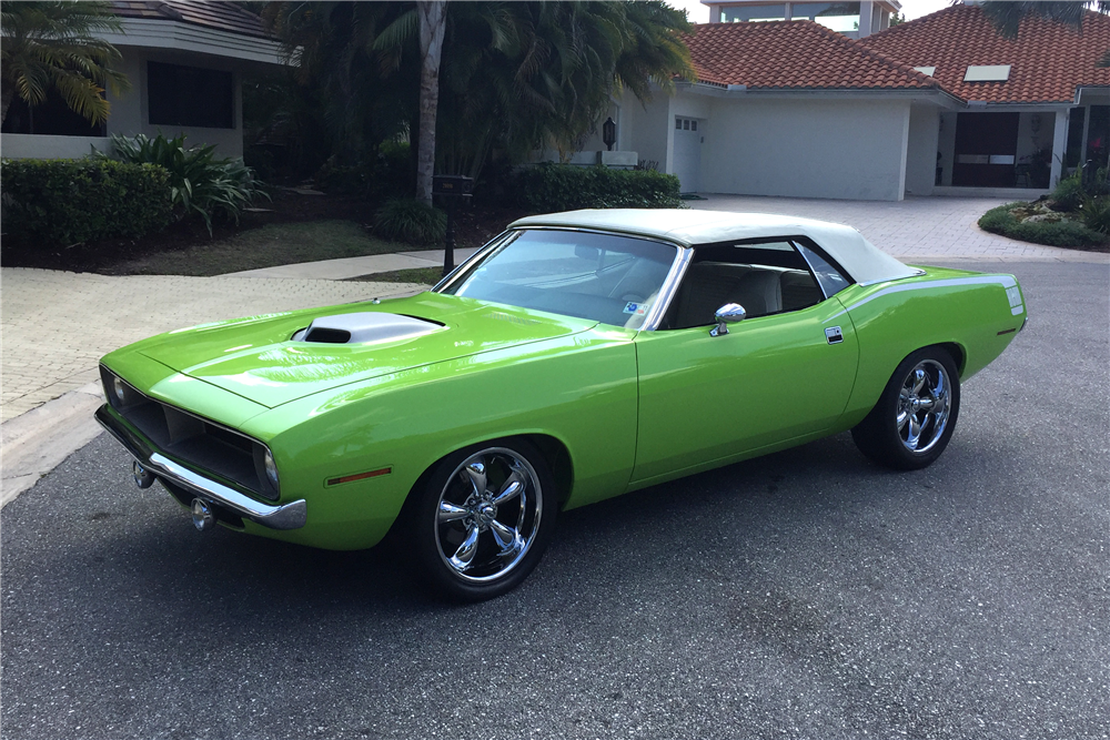 1970 PLYMOUTH HEMI 'CUDA CONVERTIBLE RE-CREATION