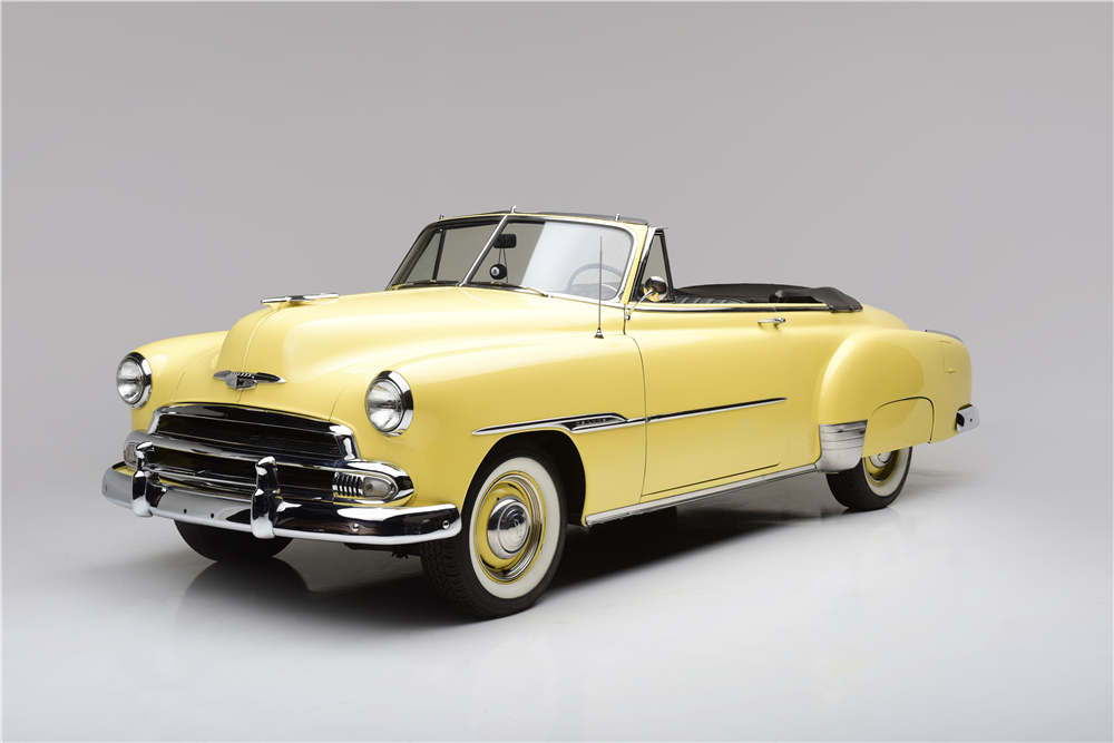 STEVE MCQUEEN'S 1951 CHEVROLET STYLELINE DELUXE CONVERTIBLE