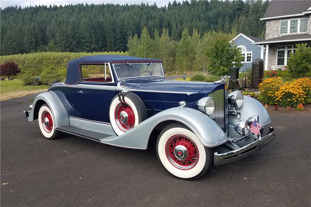 1934 PACKARD 1101 CABRIOLET