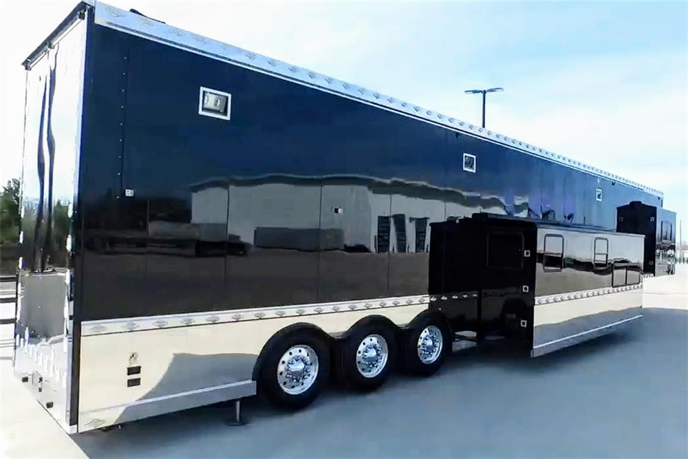 2014 CHAMPION 57-FOOT DUAL SLIDE RV TRAILER