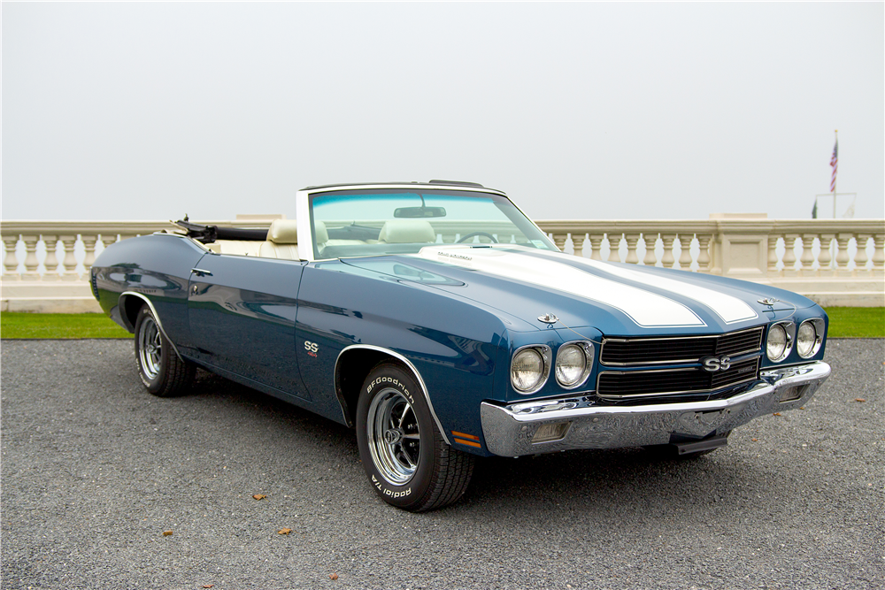 1970 CHEVROLET CHEVELLE LS6 CONVERTIBLE