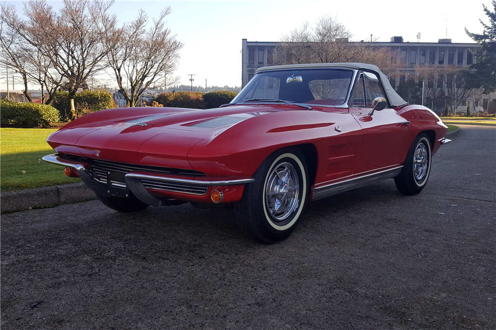 1963 CHEVROLET CORVETTE 327/340 CONVERTIBLE