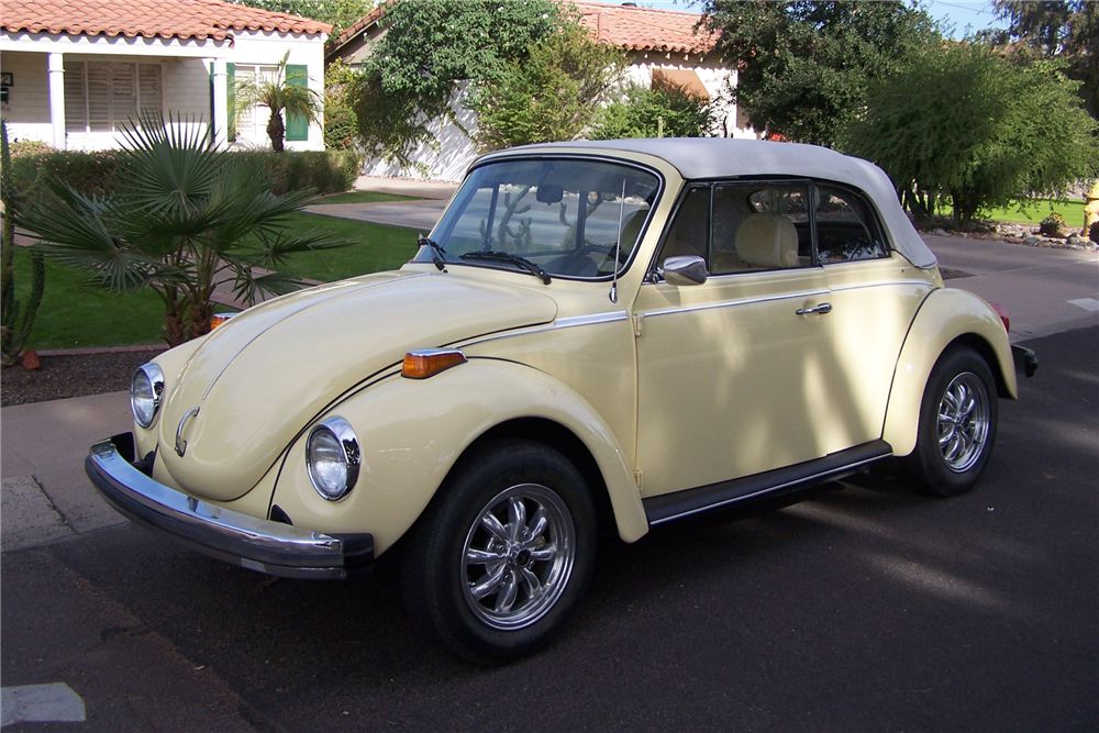 1979 VOLKSWAGEN BEETLE CONVERTIBLE