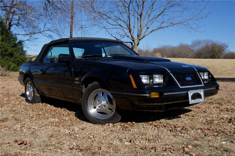 1983 FORD MUSTANG GT CONVERTIBLE