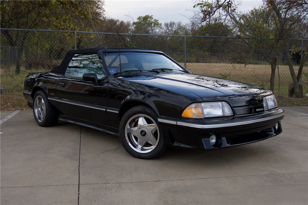 1988 FORD MUSTANG ASC MCLAREN CONVERTIBLE