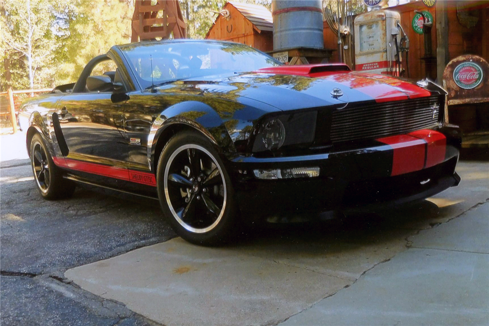 2008 FORD SHELBY GT BARRETT-JACKSON EDITION CONVERTIBLE