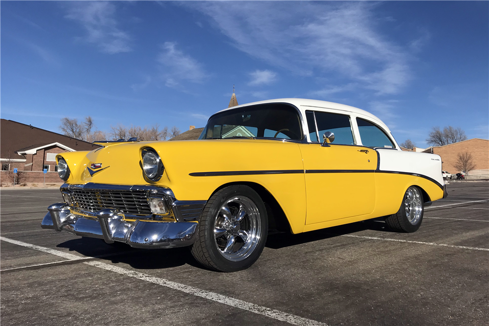 1956 CHEVROLET 210 CUSTOM 2-DOOR POST