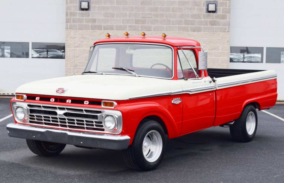 No Reserve: 1966 Ford F-100 Custom Cab