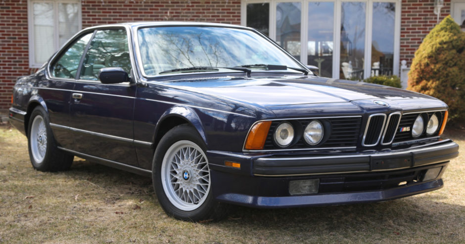 No Reserve: 1988 BMW M6