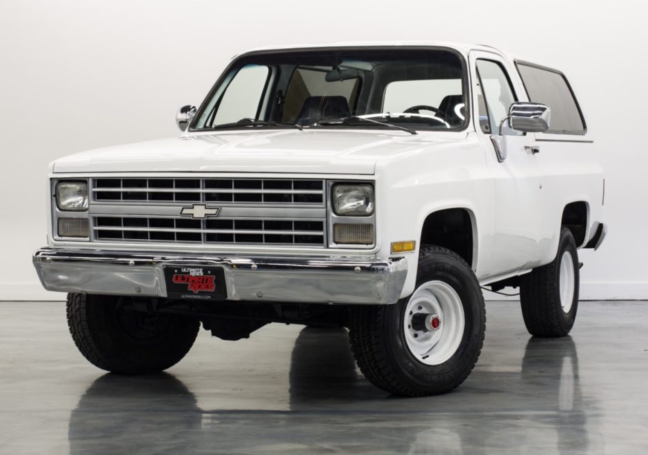 No Reserve: 1986 Chevrolet Blazer Diesel