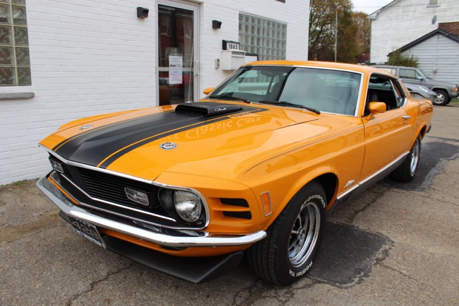 1970 Ford Mustang Mach 1 Super Cobra Jet 4-Speed