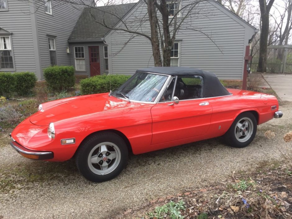 No Reserve: 1971 Alfa Romeo Spider