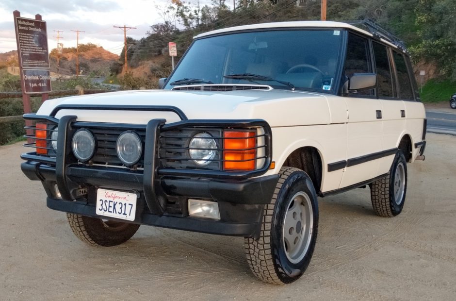 No Reserve: 1988 Rover Range Rover Classic 4.6 Liter