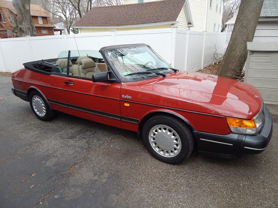 1990 Saab 900 Turbo Convertible 5-Speed