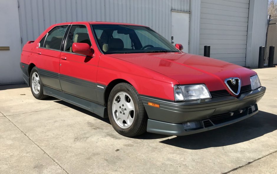 No Reserve: 1995 Alfa Romeo 164 Quadrifoglio
