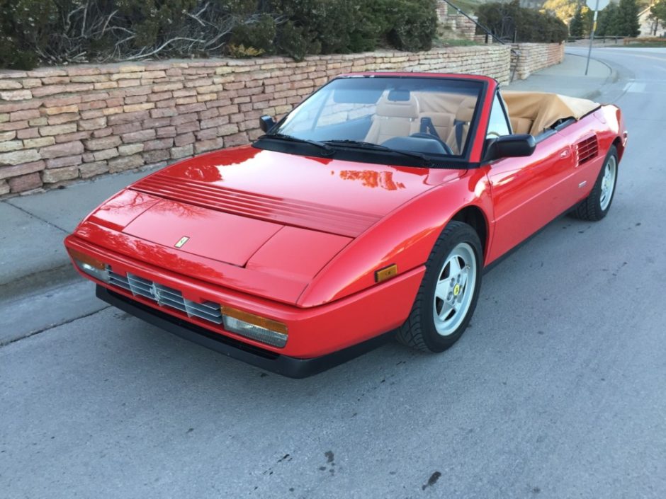 25K-Mile 1990 Ferrari Mondial T Cabriolet