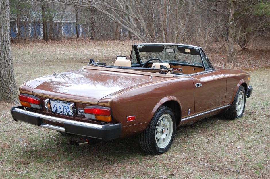 1981 Fiat 2000 Turbo Spider