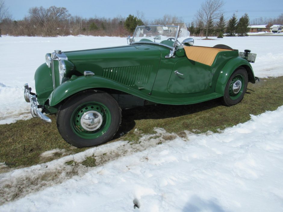 V8-60 Powered 1952 MG TD