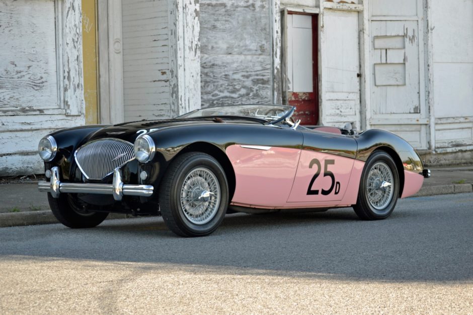 Earls Court Motor Show 1956 Austin-Healey 100M