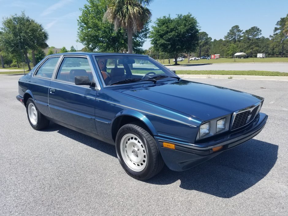 No Reserve: 1984 Maserati Biturbo