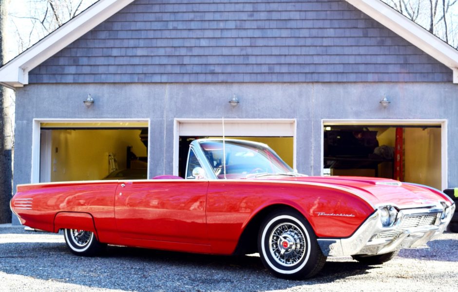 No Reserve: 1961 Ford Thunderbird Convertible