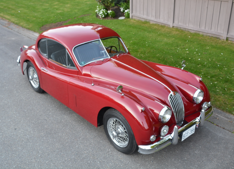 1956 Jaguar XK140 MC FHC w/ Overdrive
