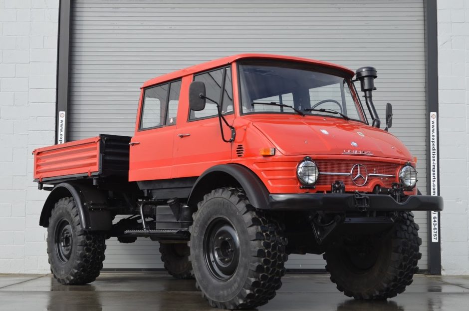 1978 Mercedes-Benz Unimog 416 Doka L34 Tipper