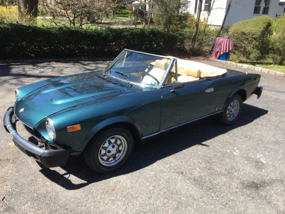 1980 Fiat 2000 Spider 5-Speed