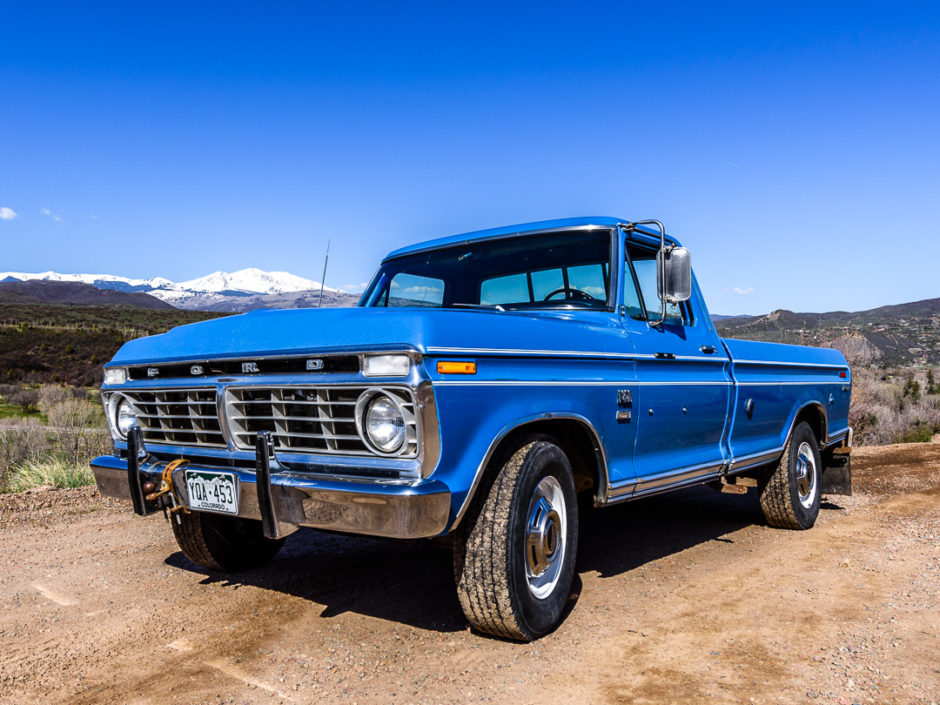 1973 Ford F250 Ranger Camper Special