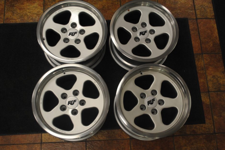 No Reserve: 1990 Porsche 911 Turbo 17×9″ and 17×10″ RUF Wheels by Speedline