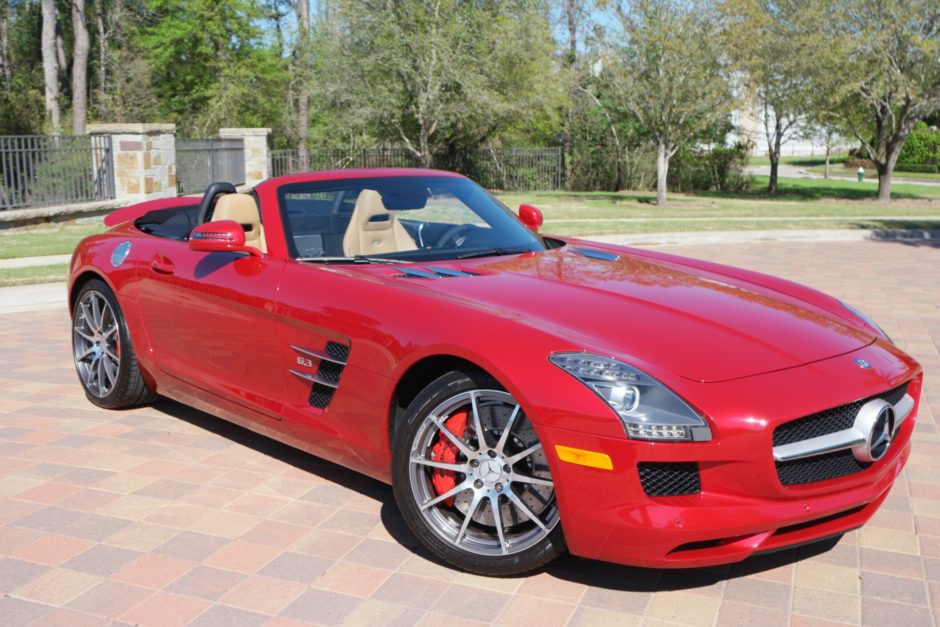 10K-Mile 2012 Mercedes-Benz SLS AMG Roadster