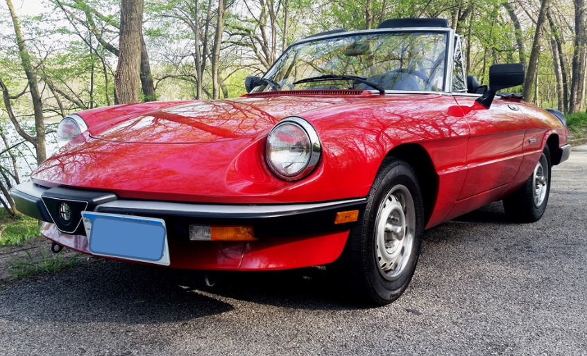 1986 Alfa Romeo Spider Graduate