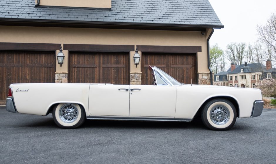 No Reserve: 1963 Lincoln Continental Convertible