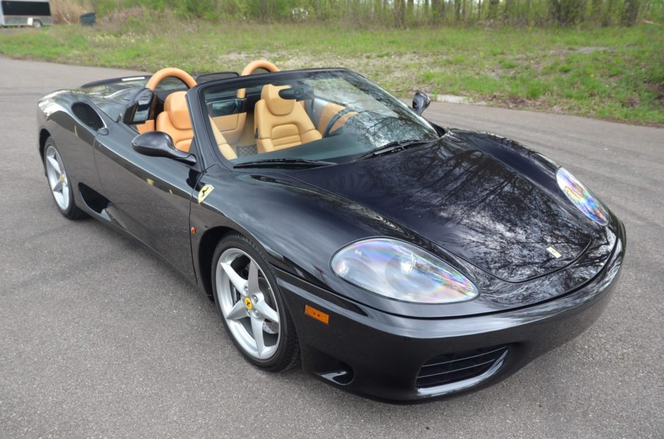 14K-Mile 2001 Ferrari 360 Spider 6-Speed