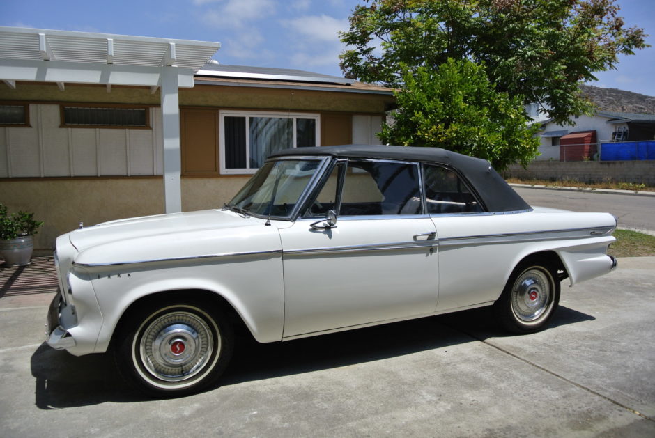 No Reserve: 1963 Studebaker Lark Daytona Convertible V8