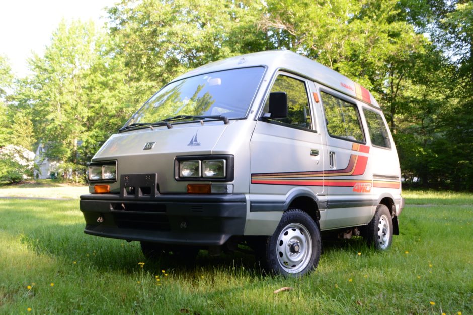 No Reserve: 1990 Subaru Libero 4WD 5-Speed