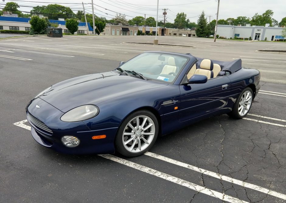 9,800-Mile 2000 Aston Martin DB7 V12 Vantage Volante