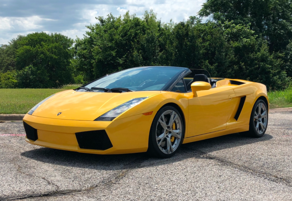 24k-Mile 2007 Lamborghini Gallardo Spyder 6-Speed