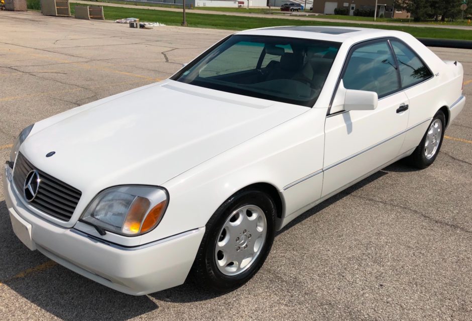 18k-Mile 1995 Mercedes-Benz S600 Coupe