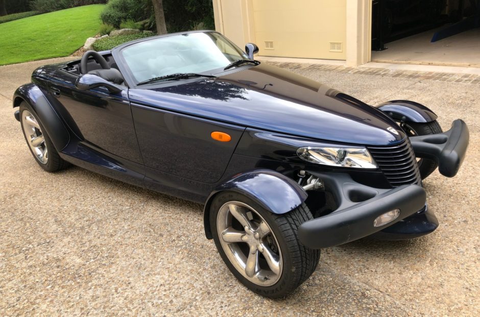 1400-Mile 2001 Chrysler Prowler Mulholland Edition