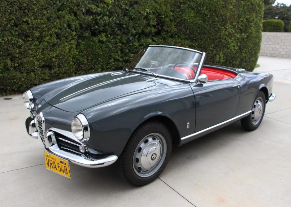 Restored 1958 Alfa Romeo Giulietta Spider Veloce 750F