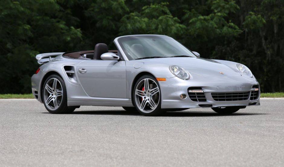 No Reserve: 9K-Mile 2009 Porsche 911 Turbo Cabriolet 6-Speed